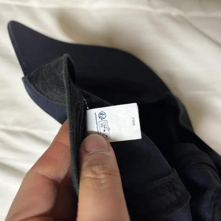 [BUNJANG] Supreme Washed Chino Camp Cap Navy 24FW / 슈프림 워시드 치노 캠프캡 네이비 24fw