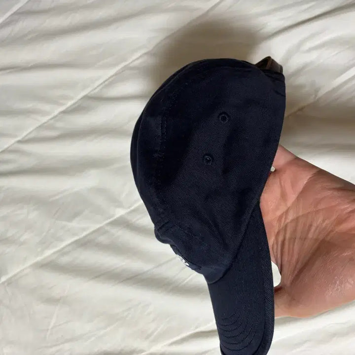 [BUNJANG] Supreme Washed Chino Camp Cap Navy 24FW / 슈프림 워시드 치노 캠프캡 네이비 24fw