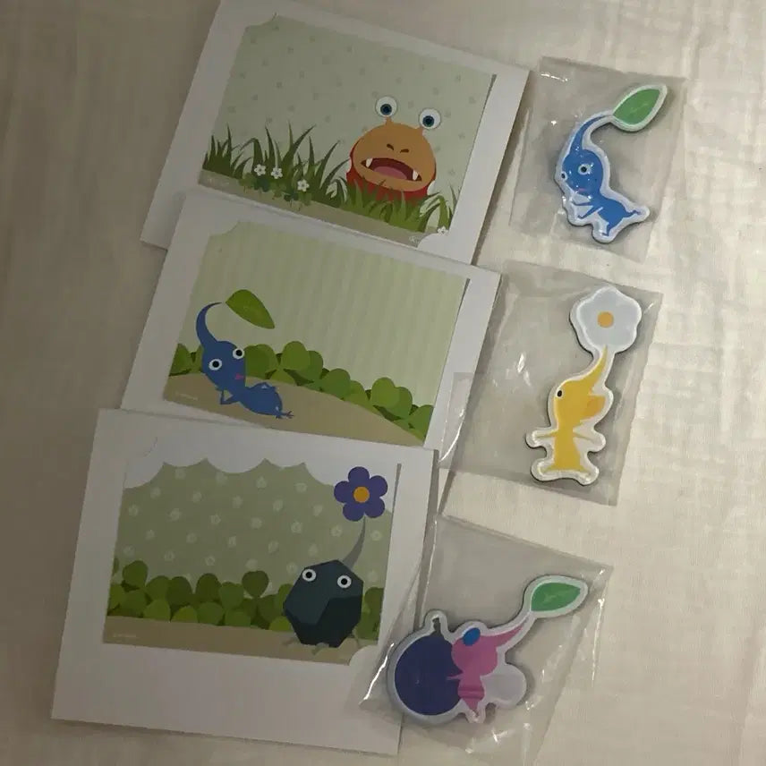 [BUNJANG] Pikmin Magnet Bundle Set / 피크민 마그넷 일괄 판매