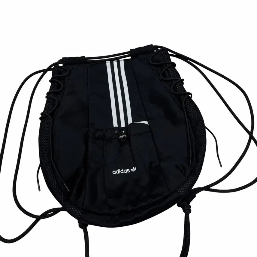 [BUNJANG] Adidas Vintage Upcycled Gym Sack Backpack / 아디다스 빈티지 업사이클링 짐색 백팩 가방