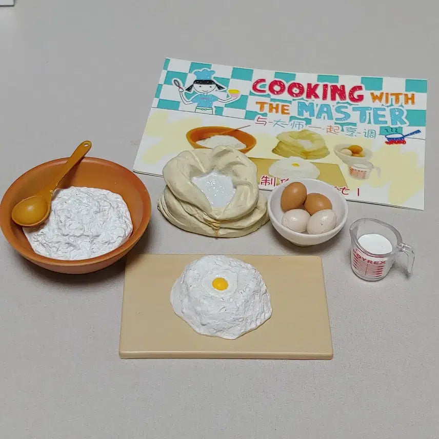[BUNJANG] Okara Cooking Master Re-Ment Dough Cooking Item / 오카라 쿠킹 마스터 리멘트 반죽 요리