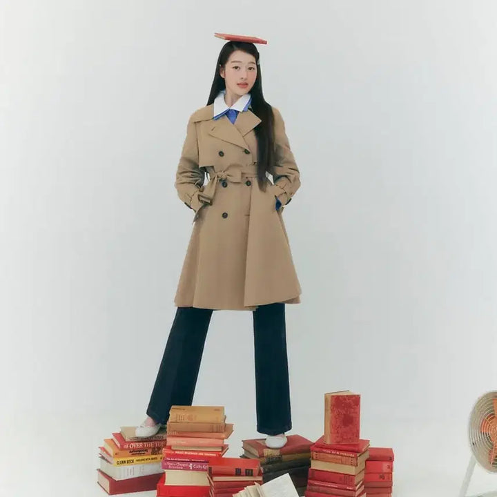 [SOLD OUT] (새상품) 캐네스레이디 장다아 트렌치코트 55