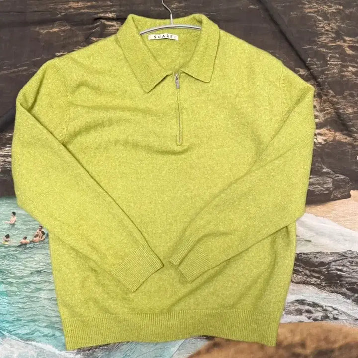 [BUNJANG] Suare Knitted Polo Shirt XL / 수아레 카라니트 XL