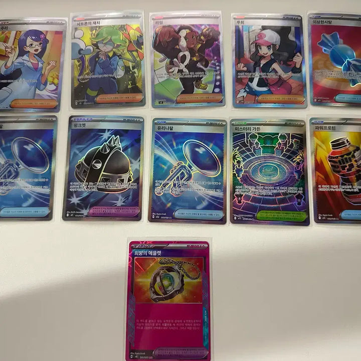[BUNJANG] Pokemon Mega Gardevoir EX/Mega Gengar EX Card Bundle Set / 포켓몬 카드 MA AR 아이템 트레이너 카드모음