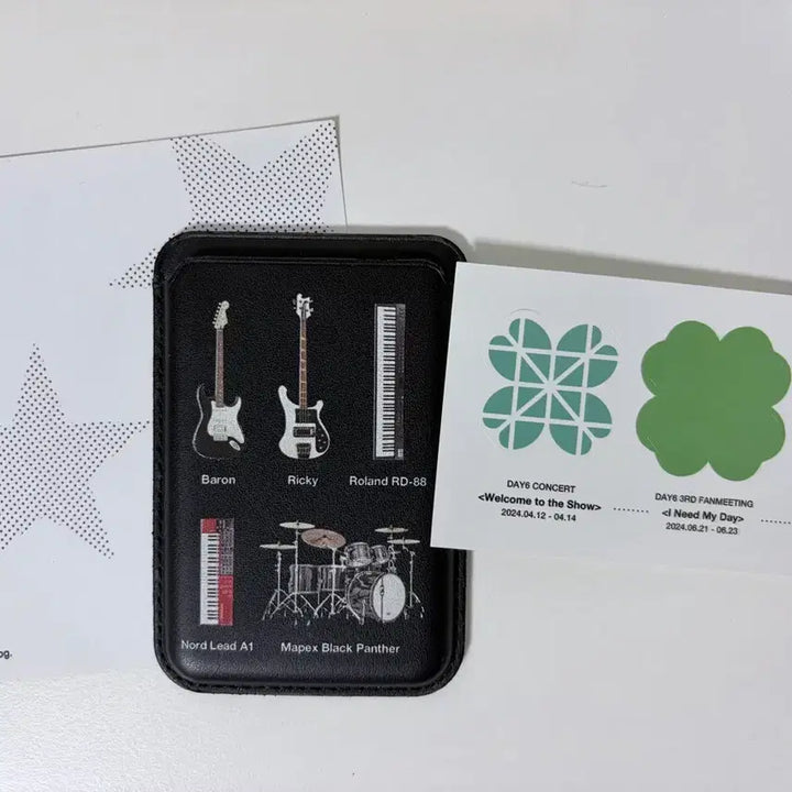 [BUNJANG] DAY6 Macsafe Cardholder / 데이식스 맥세이프 악기 카드지갑(비공굿)