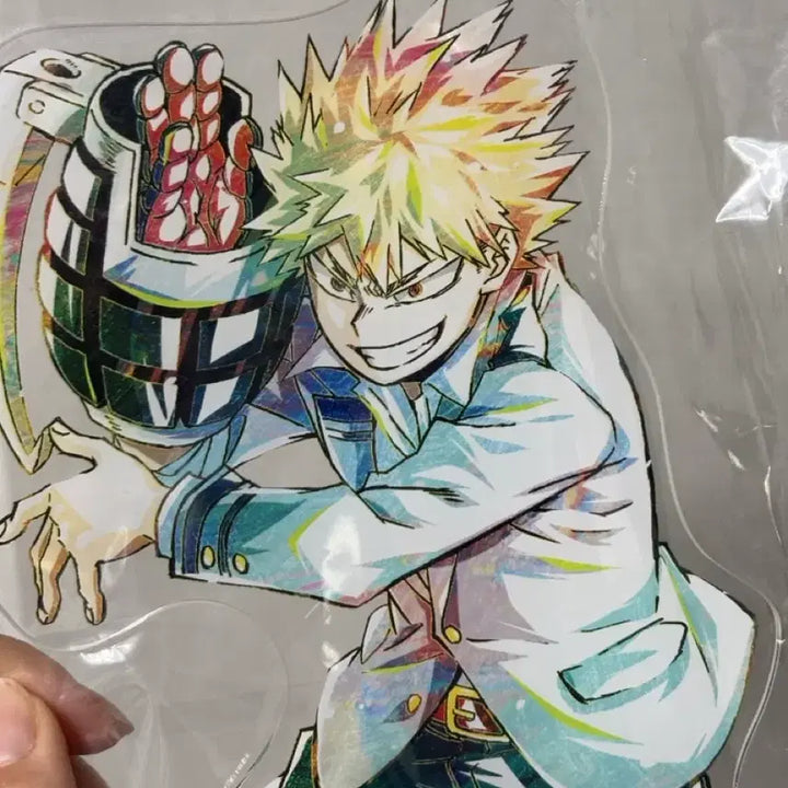 [BUNJANG] Bakugo Katsuki School Uniform Acrylic Stand / 바쿠고 카츠키 교복 특대형 아크릴 스탠드