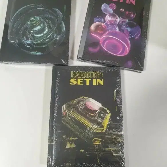 [BUNJANG] P1Harmony Set In Album Bundle Set (Sealed) / P1Harmony: Set In 앨범 3종 미개봉