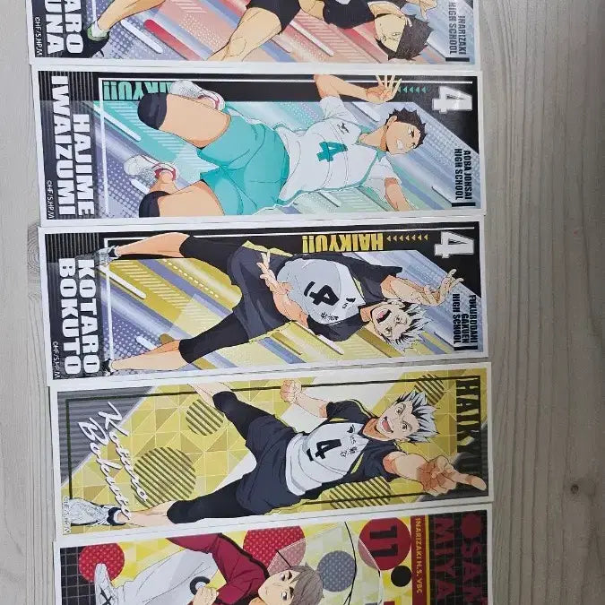 [BUNJANG] Haikyuu!! Osamu Acrylic Keychain &amp; Paper Ticket Bundle / 하이큐 지류 티켓&amp;오사무 아크릴 키링 일괄