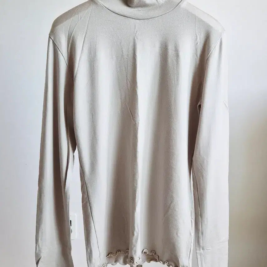 [BUNJANG] Frontrow Semi-Turtle Neck T-shirts / 프론트로우 반폴라 티