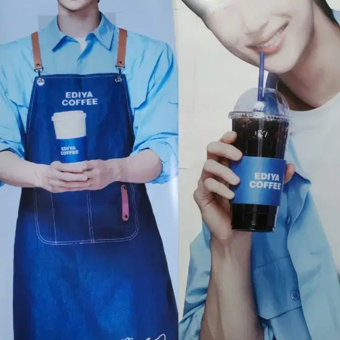 [BUNJANG] Byeon Woo-Seok Ediya Bundle Set / 변우석 이디야 배너+투명포스터 일괄