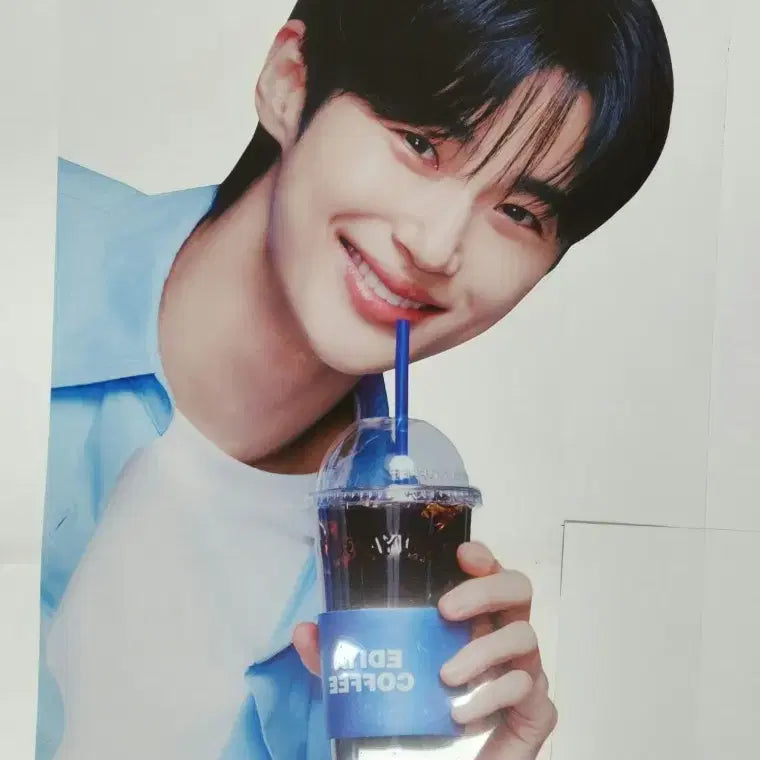 [BUNJANG] Byeon Woo-Seok Ediya Bundle Set / 변우석 이디야 배너+투명포스터 일괄