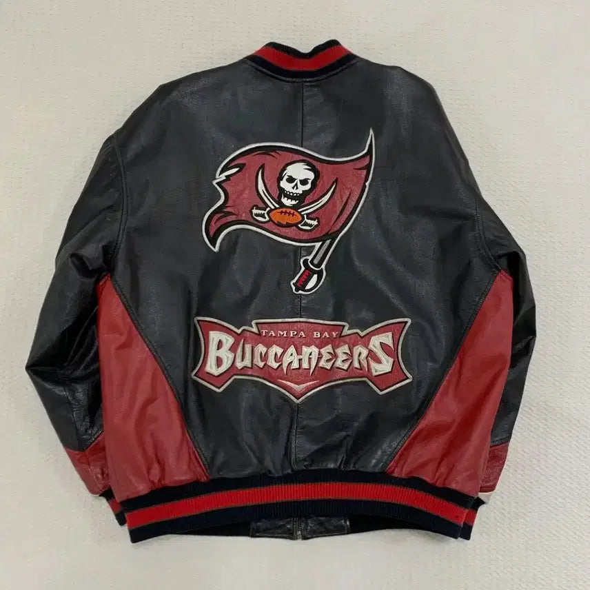 [BUNJANG] NFL Tampa Bay Buccaneers Leather Jacket / NFL Buccaneers Leather Jacket
