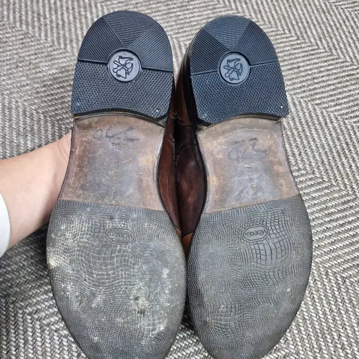 [BUNJANG] Bottega Veneta Leather Shoes / 보테가 베네타 구두 260