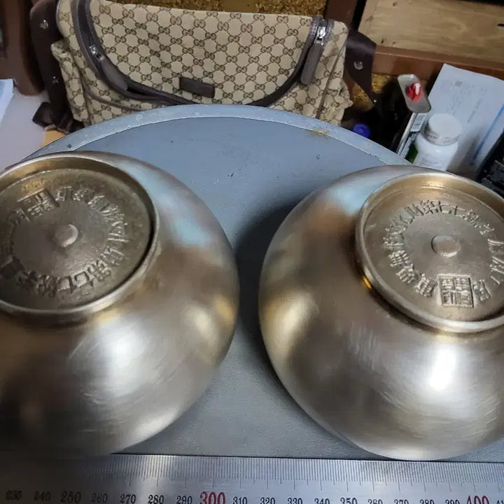 [BUNJANG] Yugi Large Serving Bowl by Master Lee Bong-ju / 유기옥바리