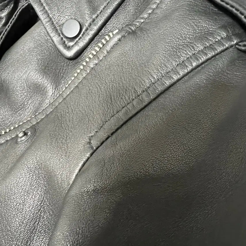 [BUNJANG] AllSaints Balfern Leather Jacket / 올세인츠 라이더 가죽자켓 발펀 34 프랑스 구매
