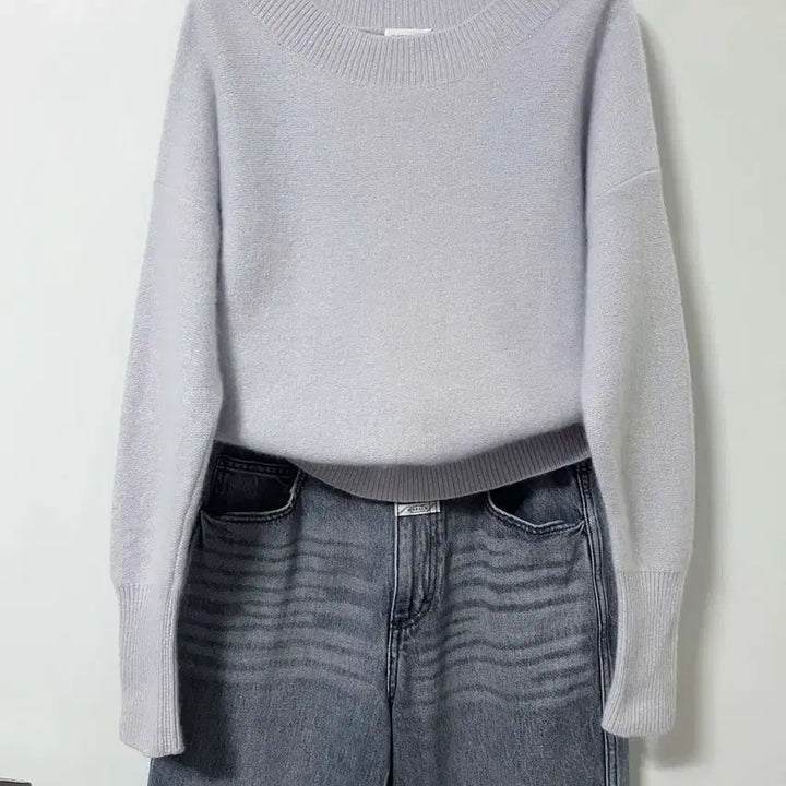 [BUNJANG] Club Monaco 100% Cashmere Brushed Sweater - Size S / 클럽모나코 캐시미어100 드라이완료 스웨터 고가 브러쉬드공법