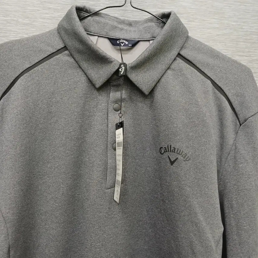 [BUNJANG] Callaway Fleece Collar Shirt 105 / 3879 새상품 캘러웨이 기모 카라티 105