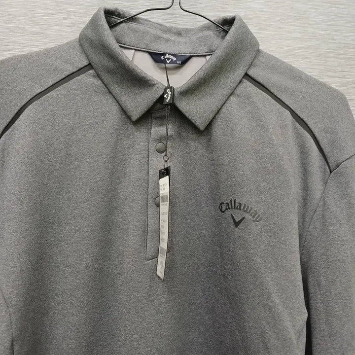 [BUNJANG] Callaway Fleece Collar Shirt 105 / 3879 새상품 캘러웨이 기모 카라티 105