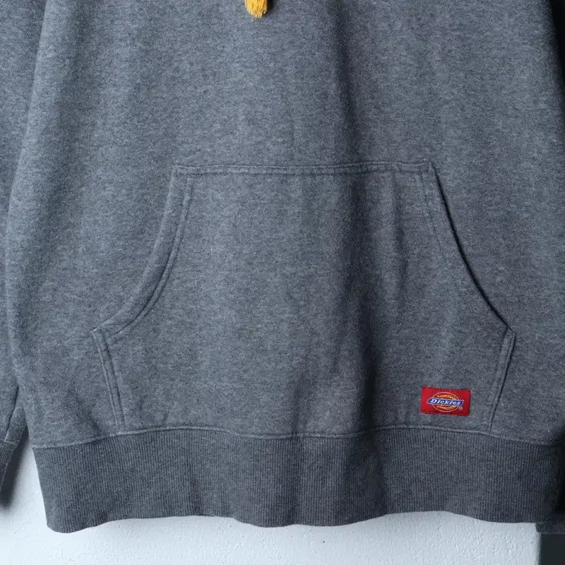 [BUNJANG] Dickies Big Logo Gray Hoodie Y2K / (M) 디키즈 후드티셔츠 빅로고 그레이 Y2K 기모-1740E
