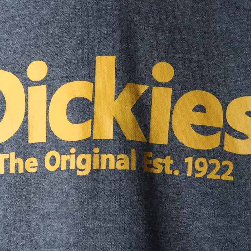 [BUNJANG] Dickies Big Logo Gray Hoodie Y2K / (M) 디키즈 후드티셔츠 빅로고 그레이 Y2K 기모-1740E
