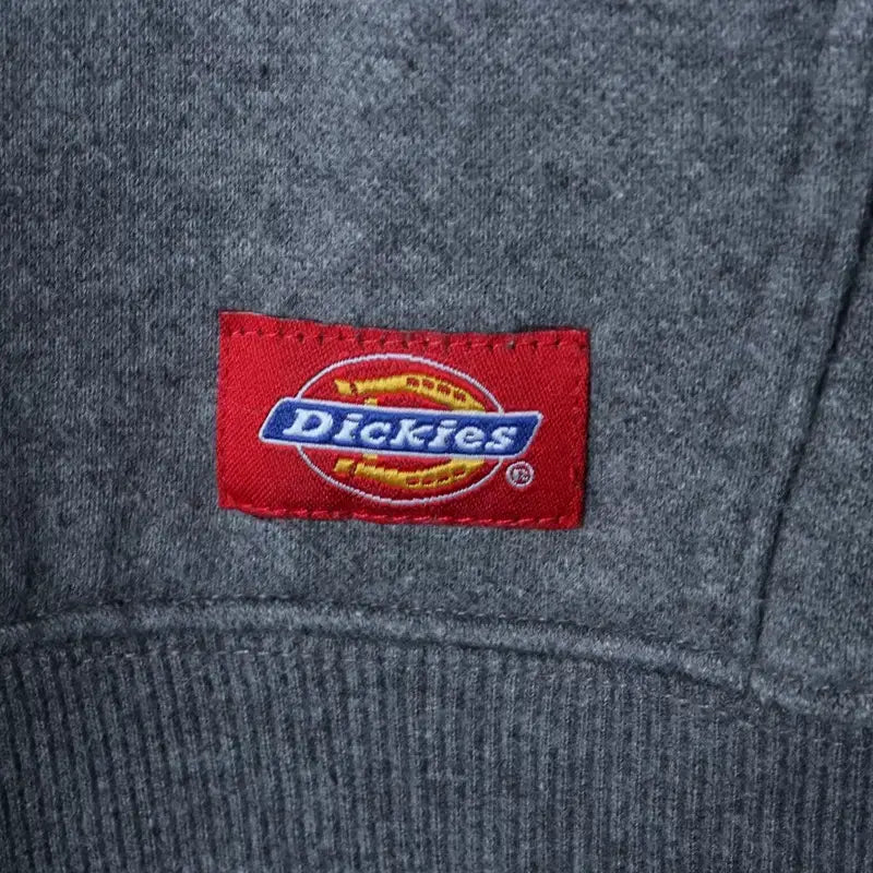 [BUNJANG] Dickies Big Logo Gray Hoodie Y2K / (M) 디키즈 후드티셔츠 빅로고 그레이 Y2K 기모-1740E
