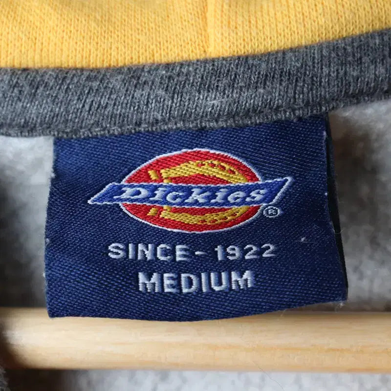 [BUNJANG] Dickies Big Logo Gray Hoodie Y2K / (M) 디키즈 후드티셔츠 빅로고 그레이 Y2K 기모-1740E