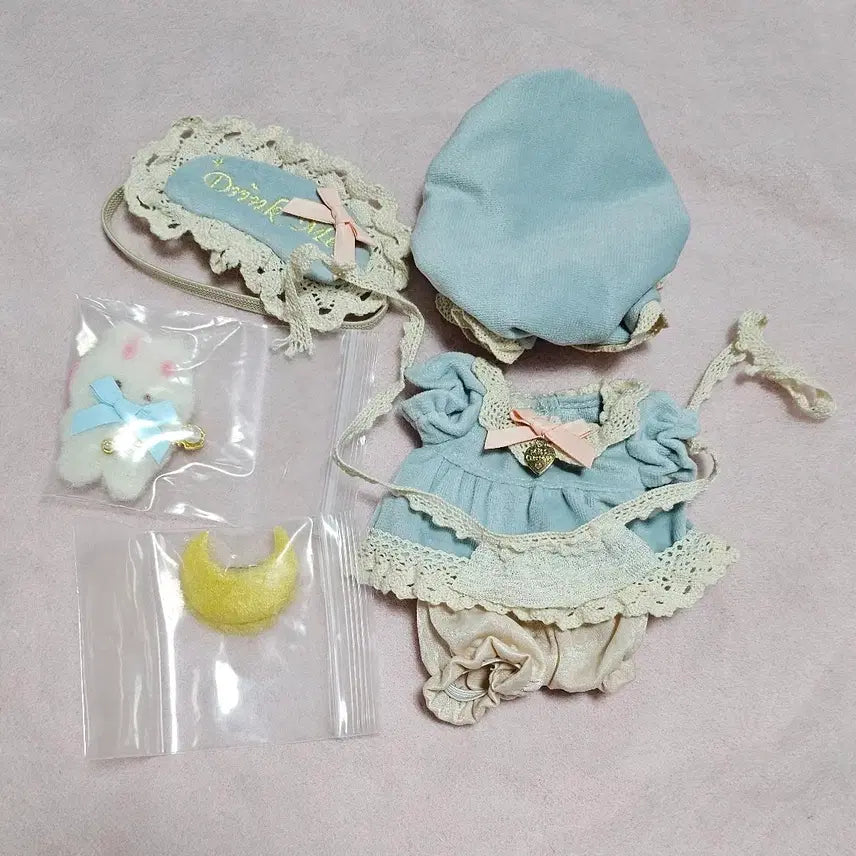 [BUNJANG] Puppy Closet Pajama Set 15cm Doll Clothes / 15cm 인형옷 퍼피옷장 잠옷
