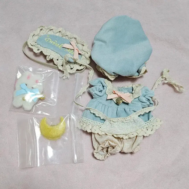 [BUNJANG] Puppy Closet Pajama Set 15cm Doll Clothes / 15cm 인형옷 퍼피옷장 잠옷