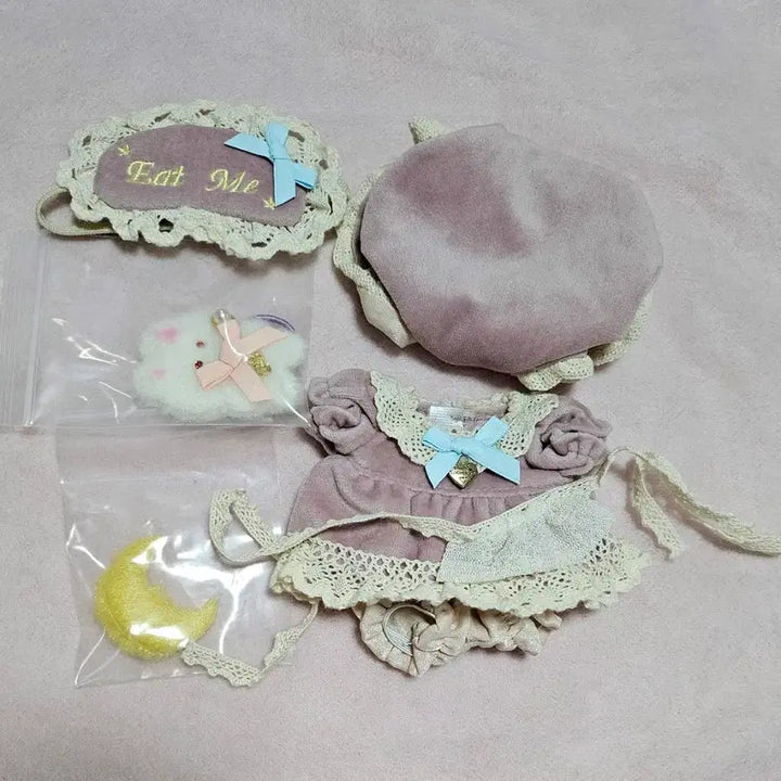 [BUNJANG] Puppy Closet Pajama Set 15cm Doll Clothes / 15cm 인형옷 퍼피옷장 잠옷