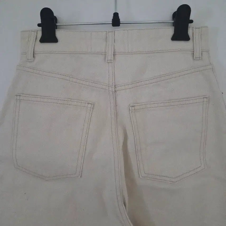 [BUNJANG] Monochrome Denim Pants / 모노크롬 데님팬츠