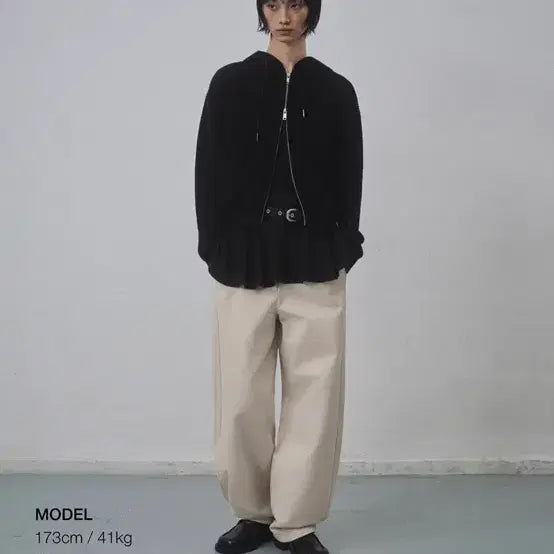 [BUNJANG] Musinsa Curved Pants (Ivory) / 무신사 커브드 팬츠(아이보리)