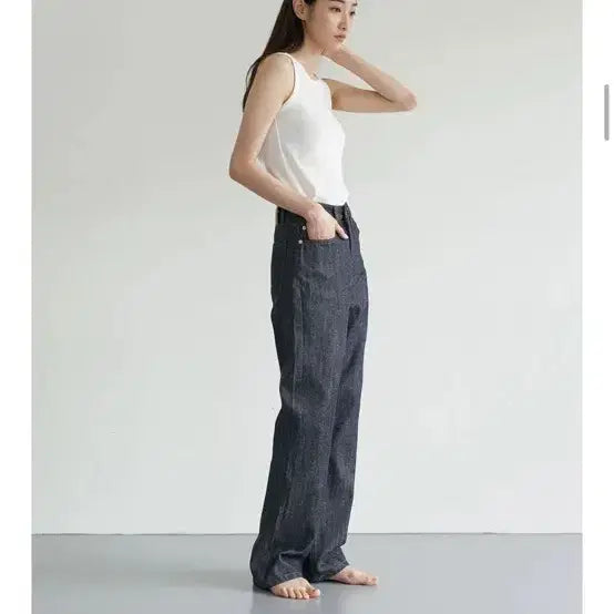 [BUNJANG] Bluebrick Raw Denim Jeans / 블루브릭 루즈핏 데님 Raw 블루 0 size