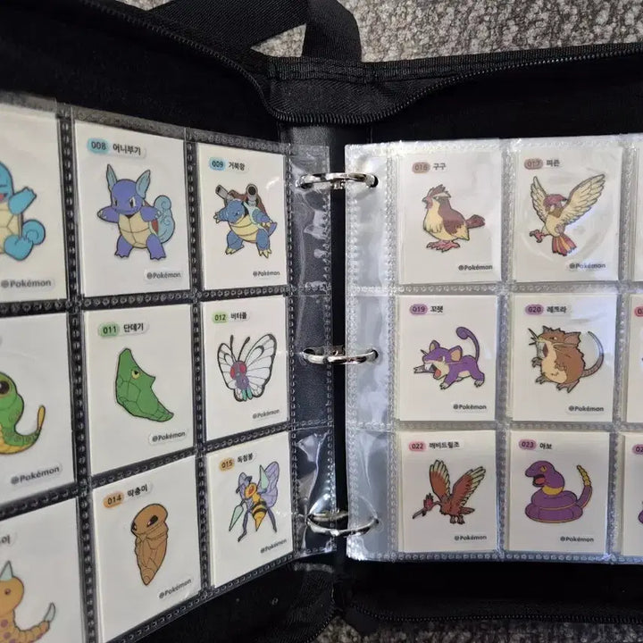 [BUNJANG] Pokemon 1st Generation 159 Stickers Full Set / 포켓몬 띠부씰 1세대 159종 띠부실 전종