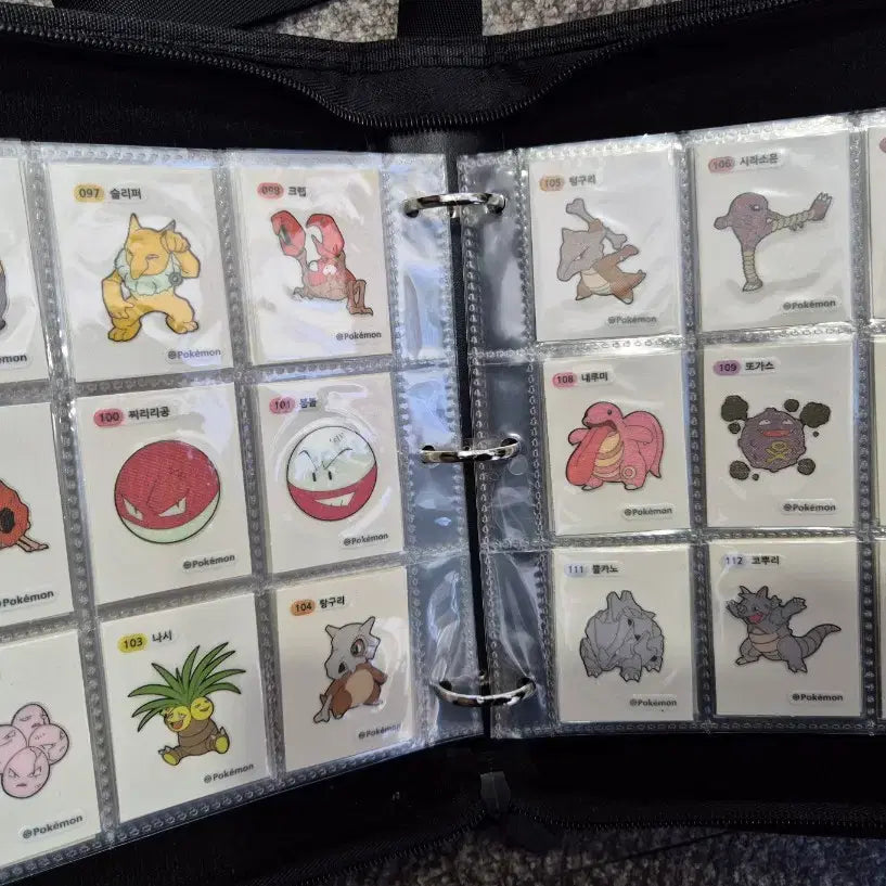 [BUNJANG] Pokemon 1st Generation 159 Stickers Full Set / 포켓몬 띠부씰 1세대 159종 띠부실 전종