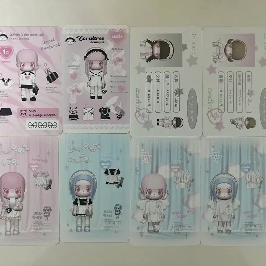 [BUNJANG] Domi World Coral Tree Polaroid Photocard ID Card / 도미월드 코랄트리 폴라로이드 포토카드 ID카드 정품