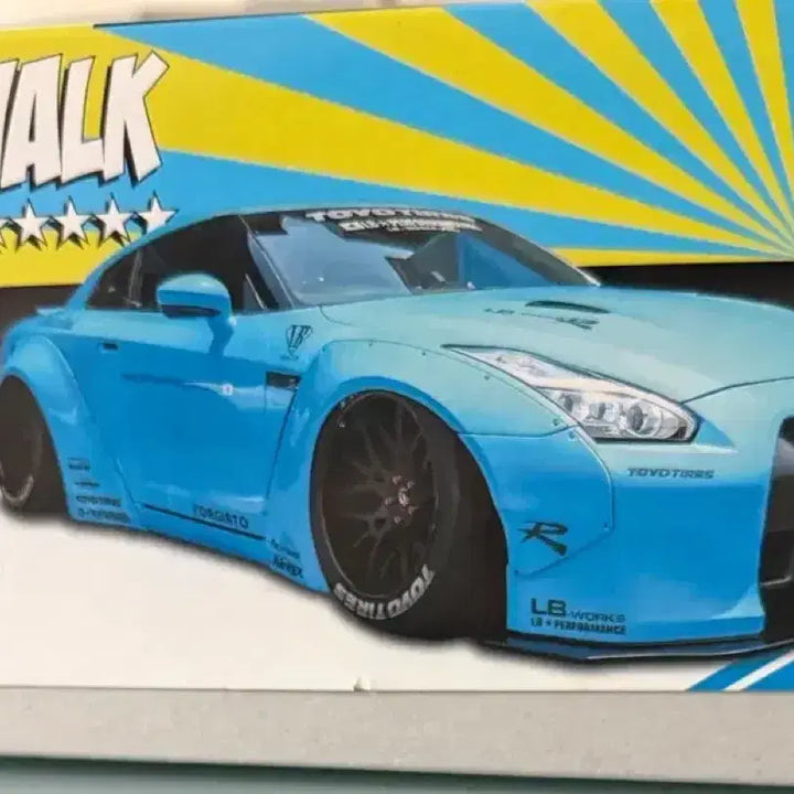 [BUNJANG] AOSHIMA Nissan GTR Liberty Walk LB Model Kit / AOSHIMA 닛산 GTR 리버티워크 LB 키트