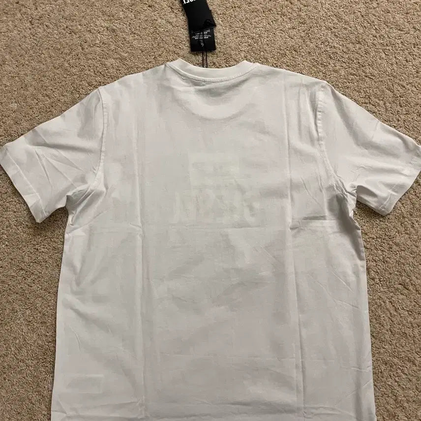 [BUNJANG] Diesel T-JUST TONE ON TONE T-Shirt White L / [새상품] 디젤 T-저스트 톤온톤 반팔 티셔츠 화이트 L (정품/택포함)