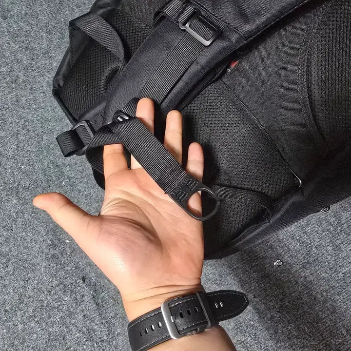 [BUNJANG] TIGERMU Black Backpack / TIGERMU 타이거누  블랙 백팩