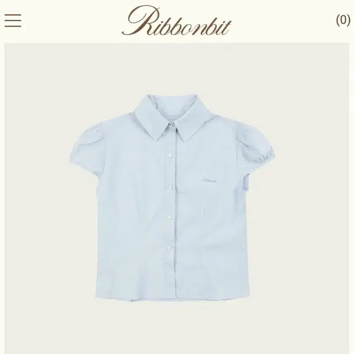 [SOLD OUT] 리본빛 lovi cap sleeve blouse