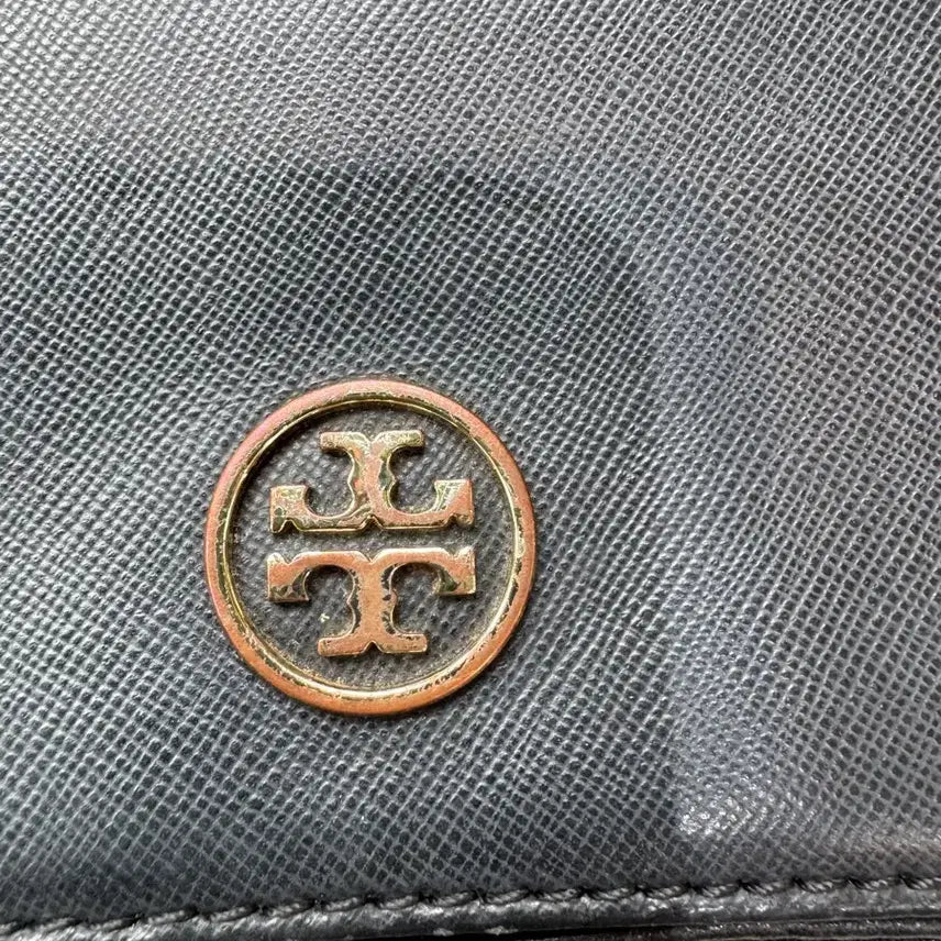 [BUNJANG] Tory Burch Leather Chain Crossbody Bag / 토리버치 블랙 레더 체인 크로스백