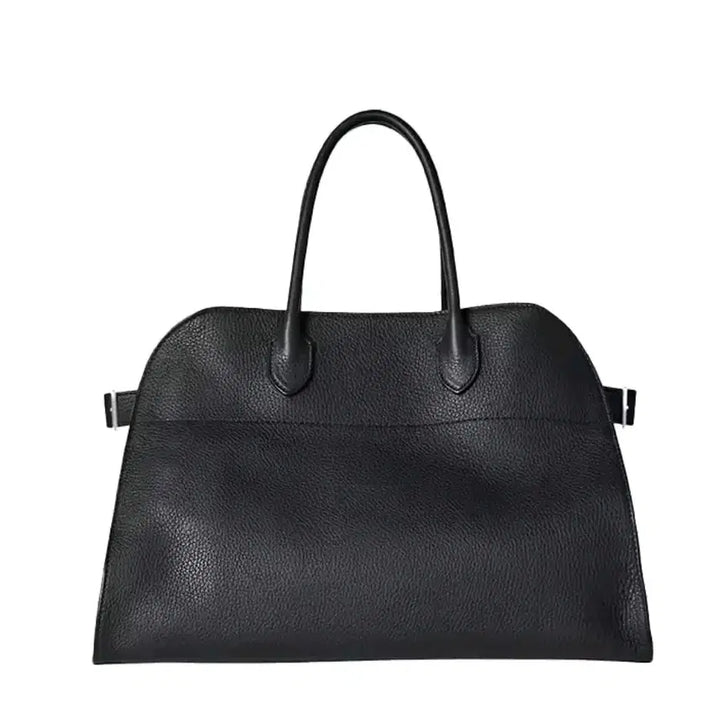 [BUNJANG] PU Leather Tote Bag / (해외배송) PU 가죽 토트백 브라운/블랙 빅백 가방