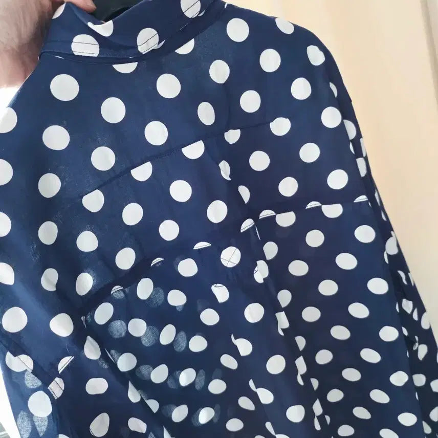 [BUNJANG] Culture Call Dot Pattern Shirt / 컬쳐콜 나염 도트무늬 남방 셔츠