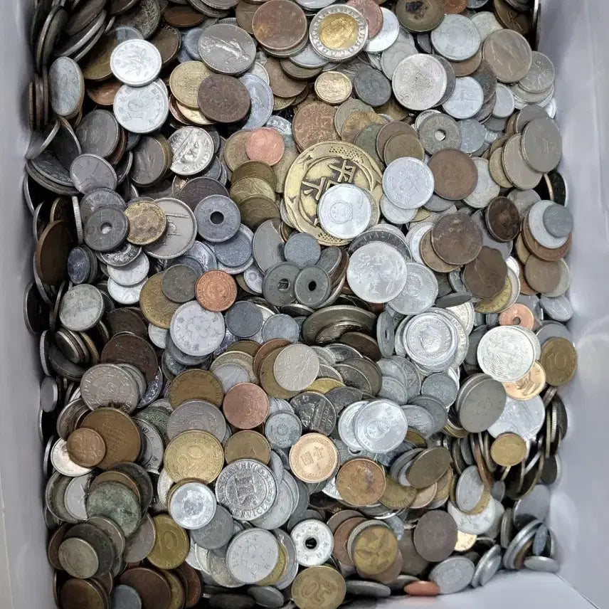 [BUNJANG] Foreign Coins Bulk / 외국 주화 대량