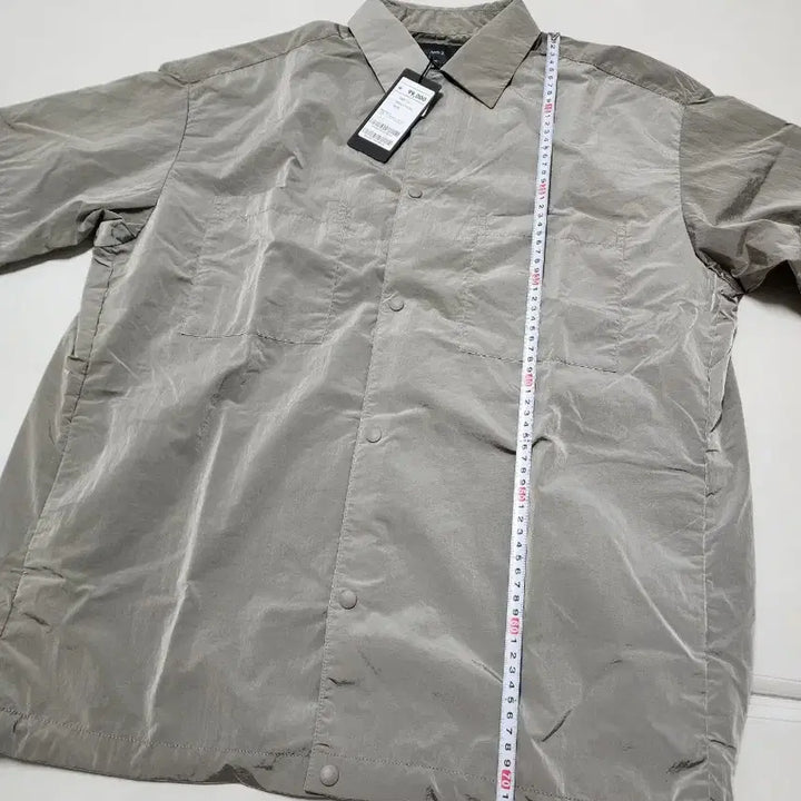 [BUNJANG] ZIOZIA & ZIV Windbreaker Short Sleeve Set Beige / 지오지아앤드지바람막이반팔자켓반바지셋업베이지