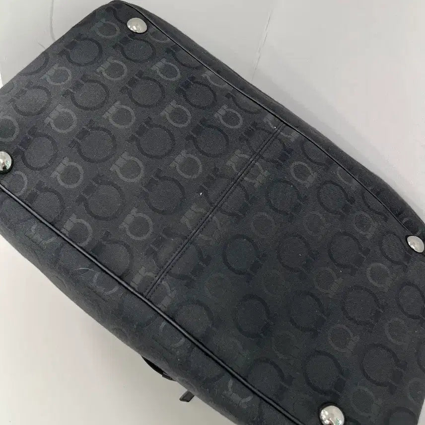 [BUNJANG] Ferragamo Gancini Two-Way Boston Bag / [정품/보증서X] 페라가모 간치니 투웨이 보스턴 백