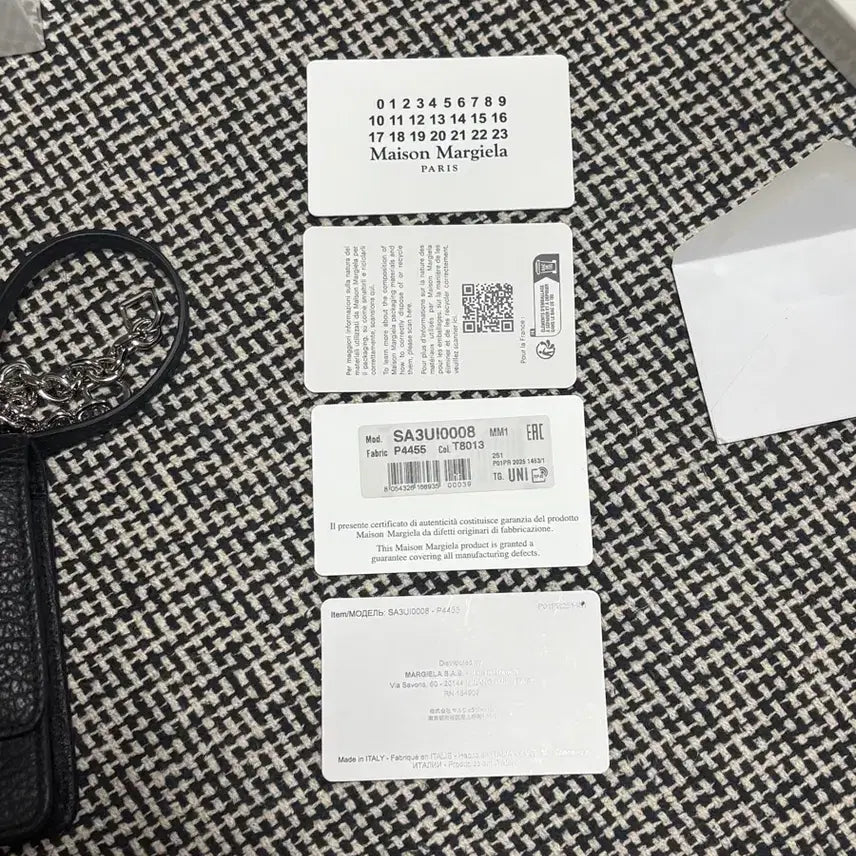 [BUNJANG] Maison Margiela Black Chain Crossbody Bag / 마르지엘라 블랙 체인 가방