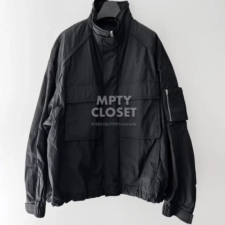 [SOLD OUT] [50] 준지 이중 하이넥 아웃포켓 99 나일론 점퍼 쉘파카
