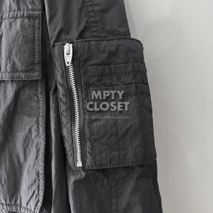 [SOLD OUT] [50] 준지 이중 하이넥 아웃포켓 99 나일론 점퍼 쉘파카