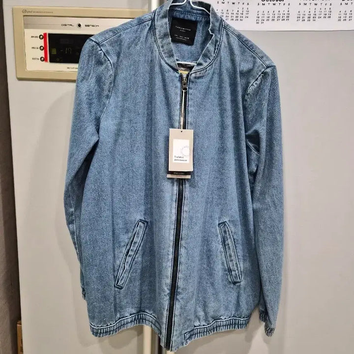 [BUNJANG] Zara Trafaluc Denim Blouson Jacket / 자라 트라팔루크 데님 블루종 자켓,새상품