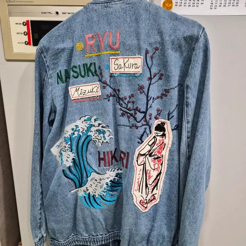 [BUNJANG] Zara Trafaluc Denim Blouson Jacket / 자라 트라팔루크 데님 블루종 자켓,새상품